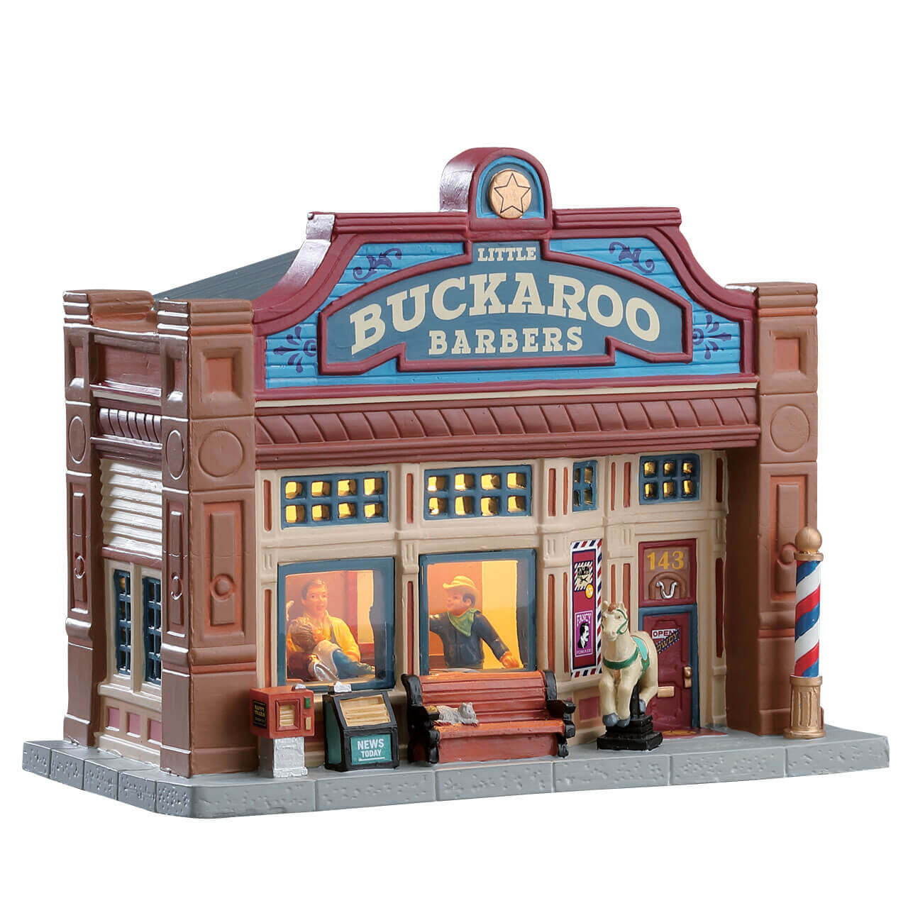 LEMAX Little Buckaroo Barbershop #75253